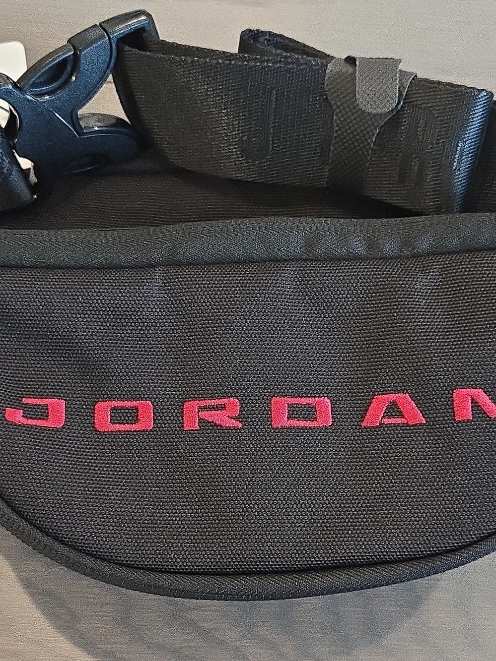 Jordan Air Black & Red Waist Pack